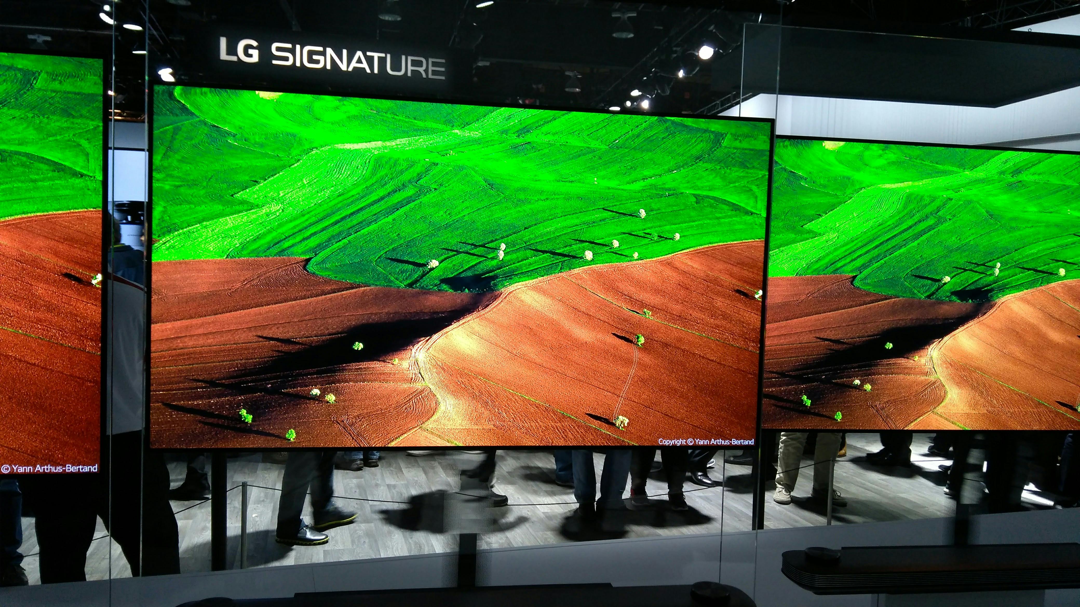 Hands-on LG Signature - Onvoorstelbaar dunne tv