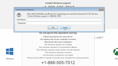 Website overspoelt Firefox met eindeloze pop-ups