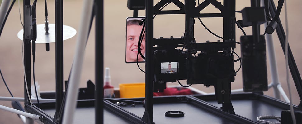 Laat Samsung je selfie - bijna - de ruimte in schieten