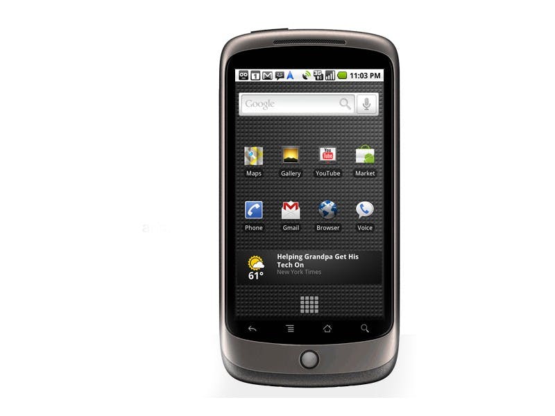 Nexus One niet meer online te koop bij Google