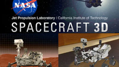 NASA Spacecraft 3D iOS-app