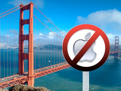 Apple in de ban in San Francisco