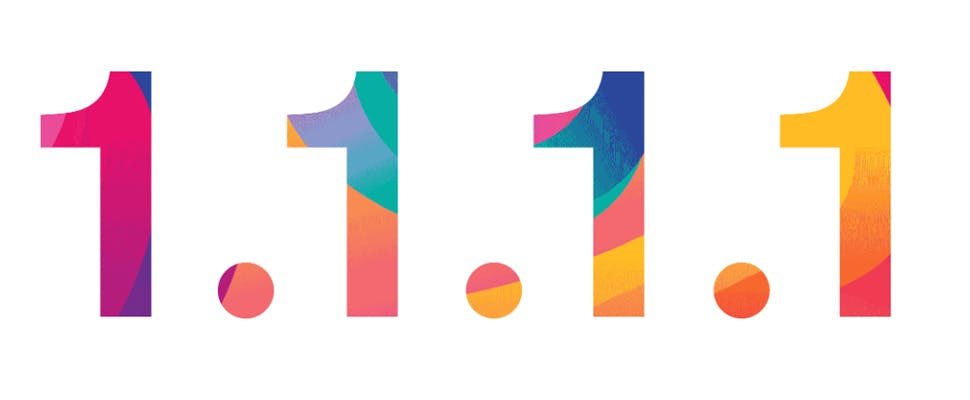 Anoniemer mobiel internetten met DNS-app 1.1.1.1