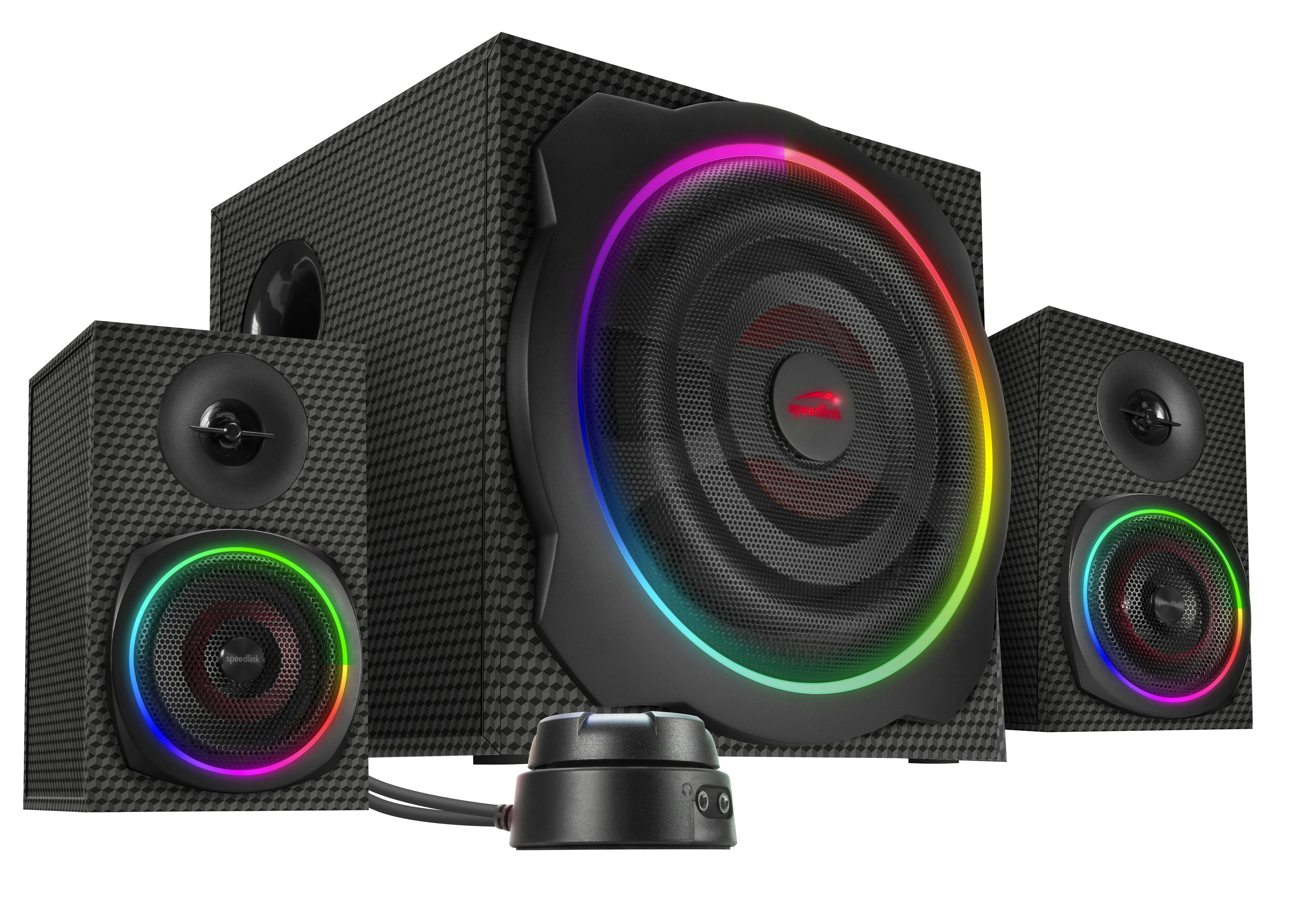 Review: Speedlink Gravity Carbon RGB 2.1
