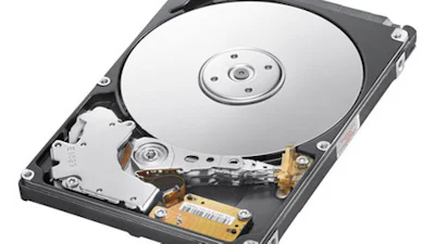 Samsung notebookschijf met 640 GB op 7200 toeren