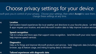 Privacy-instellingen Windows 10 worden overzichtelijker