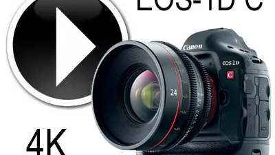 Canon EOS-1D C schiet 4K video