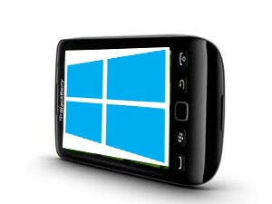 BlackBerry met Windows 8?
