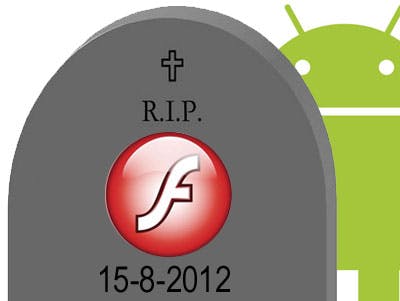 Flash voor Android sterfdag 15-08-2012