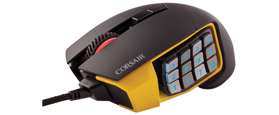 CES 2017: Corsair Scimitar PRO-muis heeft 17 knoppen