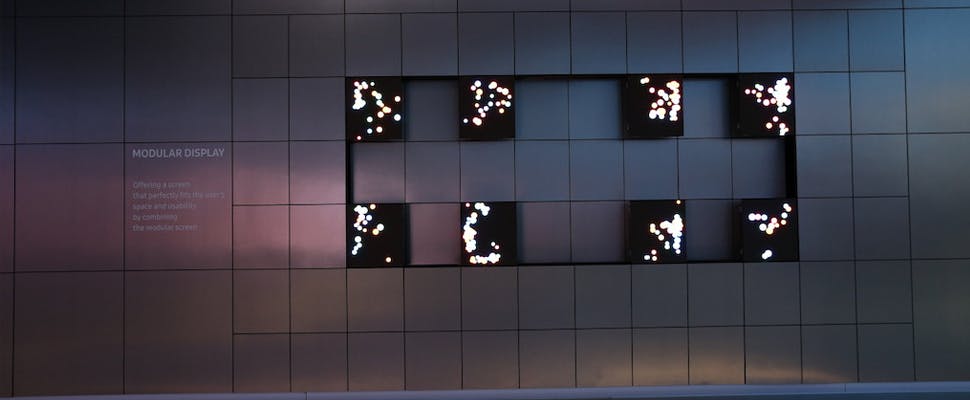 Transformerende tv van Samsung geschikt voor iedere beeldverhouding