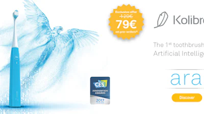 CES 2017: Slimme tandenborstel Kolibree Ara werkt ook offline
