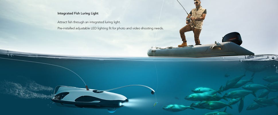 CES 2017: Onderwaterdrone PowerVision helpt vissen vangen