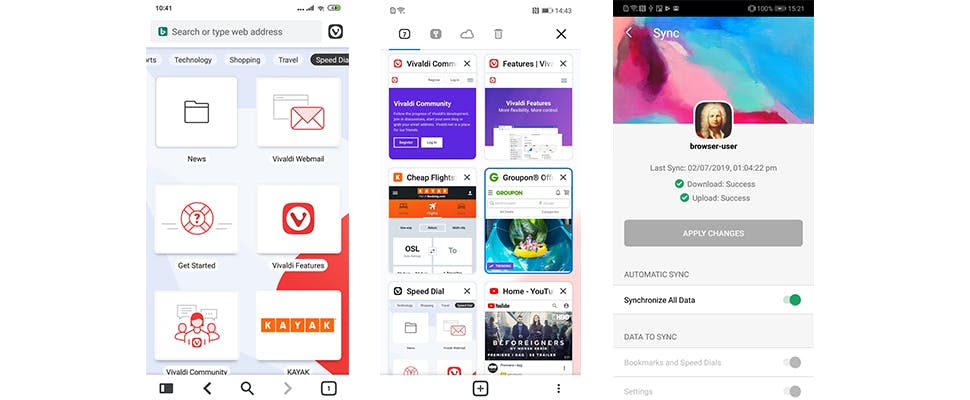 Vivaldi-browser nu ook voor Android uit