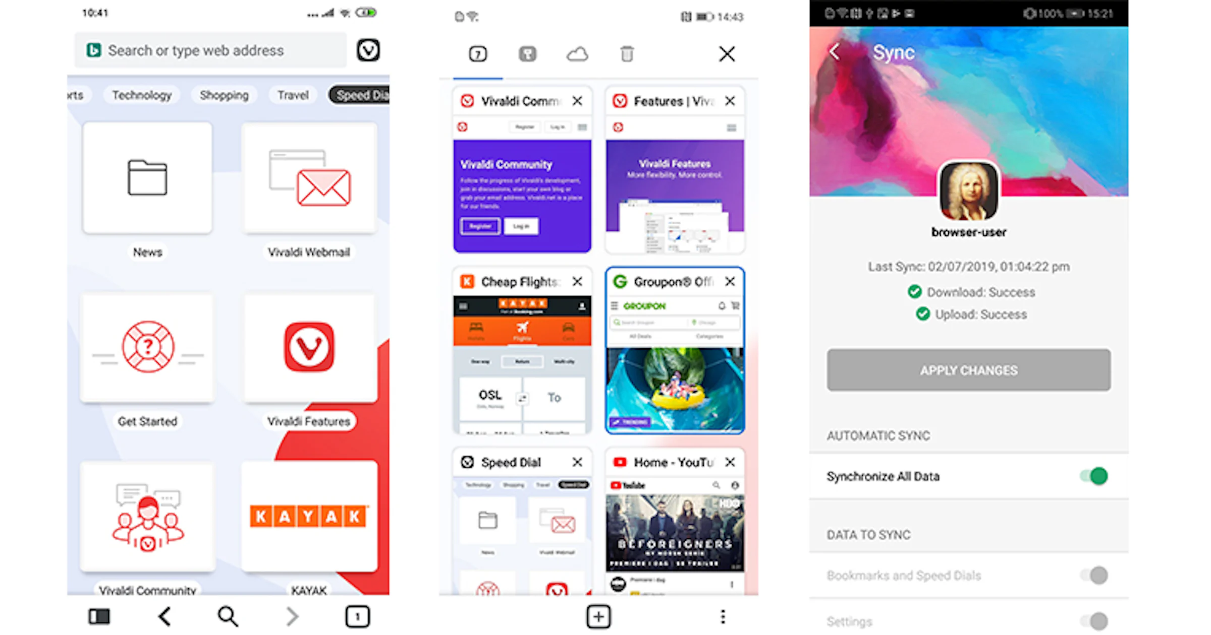 Vivaldi-browser nu ook voor Android uit