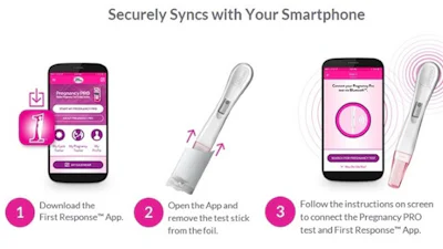Zwangerschapstest? Daar is een app voor!