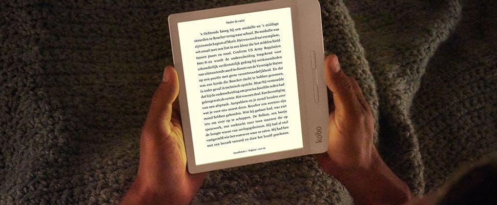 Kobo Libra H2O is e-reader met fysieke knoppen