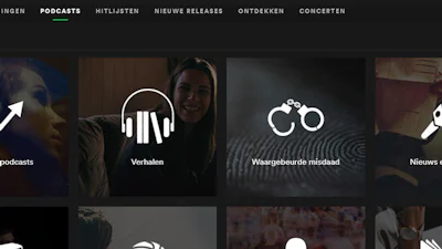 Spotify test functie voor opnemen podcasts