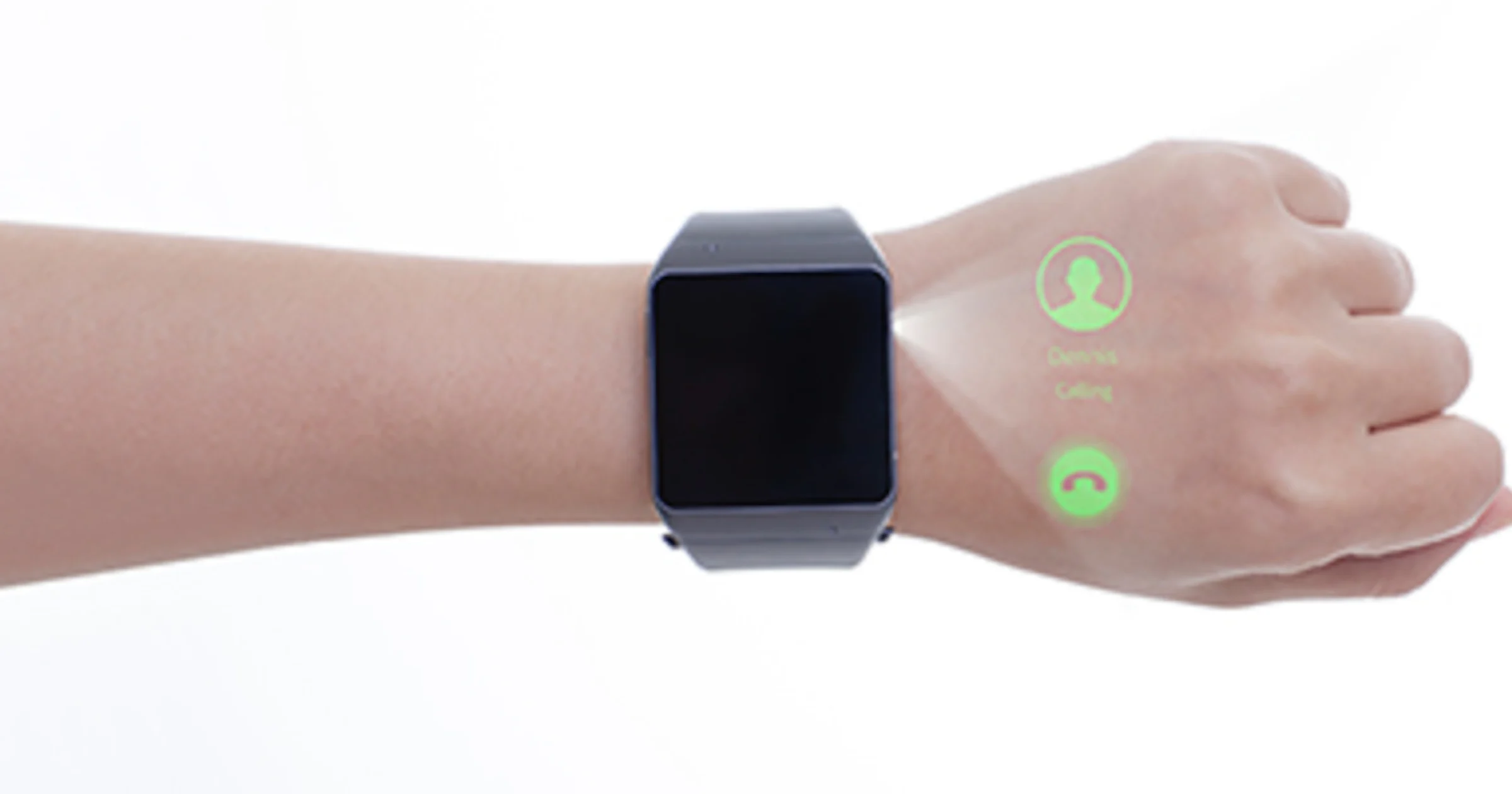ASU Cast One is een smartwatch met ingebouwde beamer