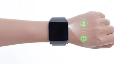 ASU Cast One is een smartwatch met ingebouwde beamer