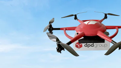 Franse drones bezorgen pakketpost