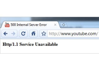 YouTube volledig uit de lucht