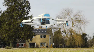 Bezorgdrone Amazon ook actief in Verenigd Koninkrijk