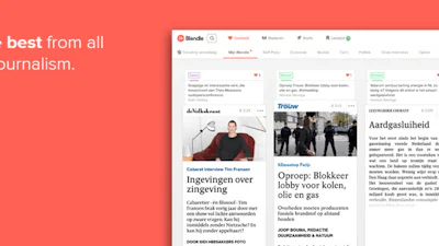 Krantenkiosk-app Blendle test maandabonnement