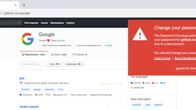Google-extensie houdt bij of je wachtwoorden gekaapt zijn