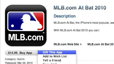 Applicaties cadeau doen kan nu via de App Store