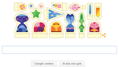 Feestdagen 2015 in de vorm van een Google doodle
