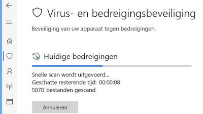 Windows Defender haalt topscore bij antivirus-vergelijker