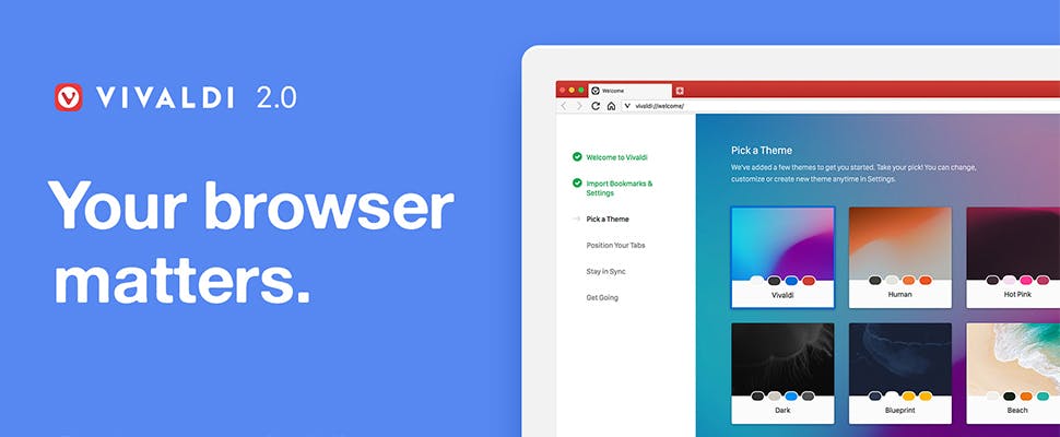 Vivaldi 2.0: 6 redenen om de browser (opnieuw) te proberen