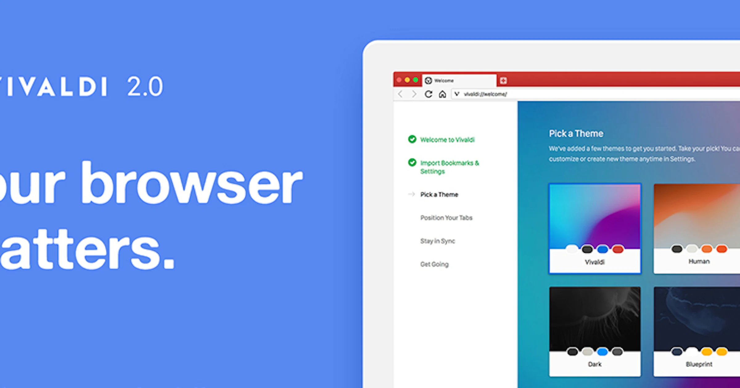 Vivaldi 2.0: 6 redenen om de browser (opnieuw) te proberen