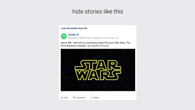 'Likes' van anderen filteren met Facebook Friends Feed-extensie