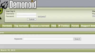 Torrentsite Demonoid offline tot eigenaar weer opduikt