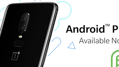 Android 9.0 Pie uit voor OnePlus 6