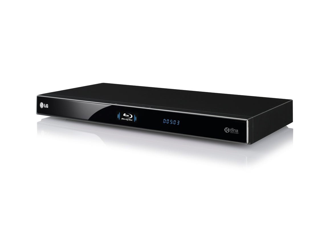 LG blu-ray speler verbindt pc met televisie