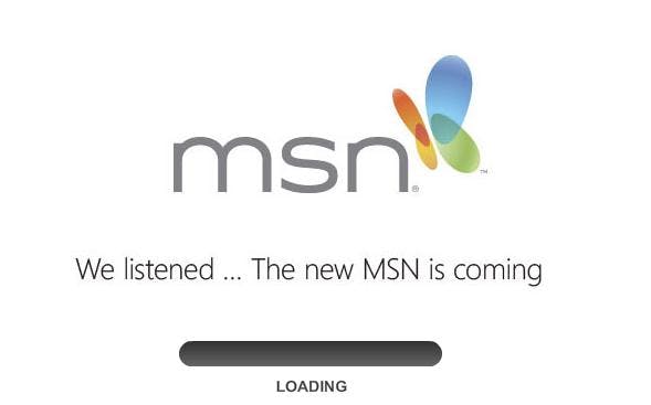 Vernieuwde MSN.com in de lucht