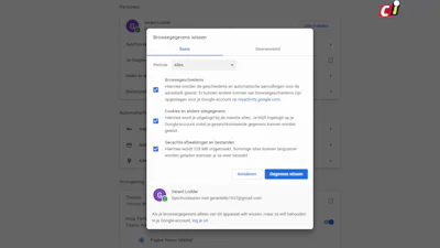 Google Chrome: geschiedenis wissen