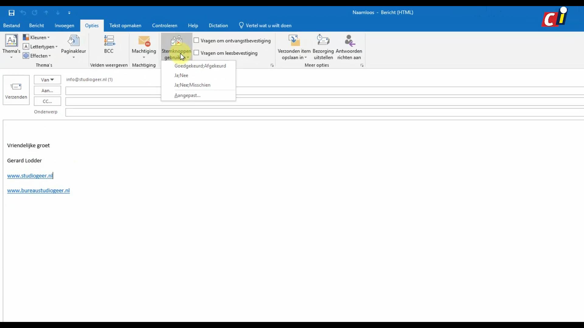 HowTo video: Zo werken de stemknoppen in Outlook
