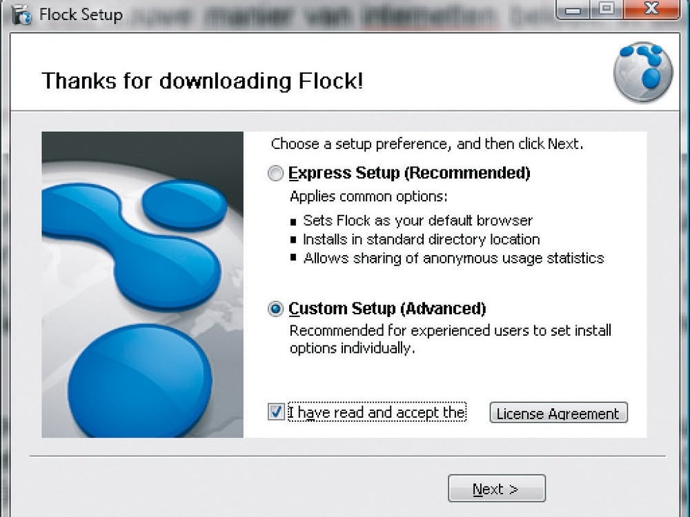 Nieuwe workshop: alternatieve browser Flock 2.5