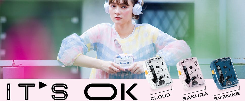 IT'S OK is bluetooth-cassettespeler voor draadloze koptelefoons