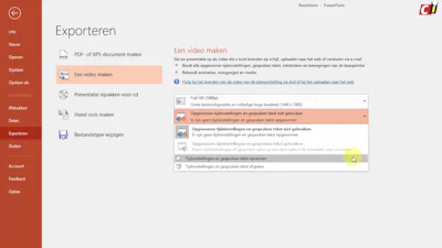 HowTo video: PowerPoint - video van presentatie maken