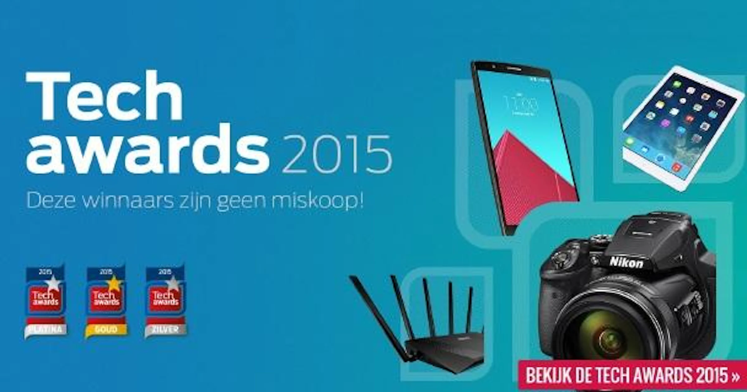 Tech-awards 2015 - de uitslag