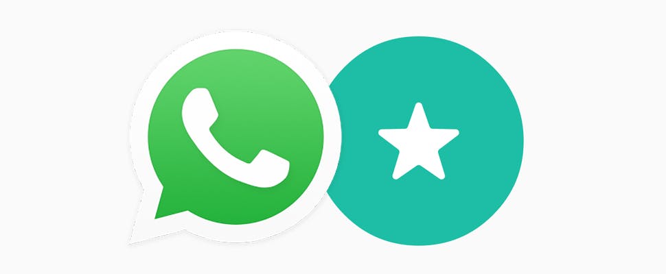 Berichten met ster markeren in WhatsApp