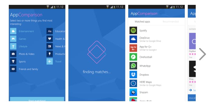 Microsoft-app moet Android-gebruikers naar Windows Phone lokken