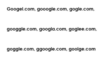 Google verdient aan tikfouten 