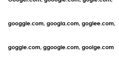 Google verdient aan tikfouten