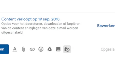 Zo werkt de vertrouwelijke modus in Gmail